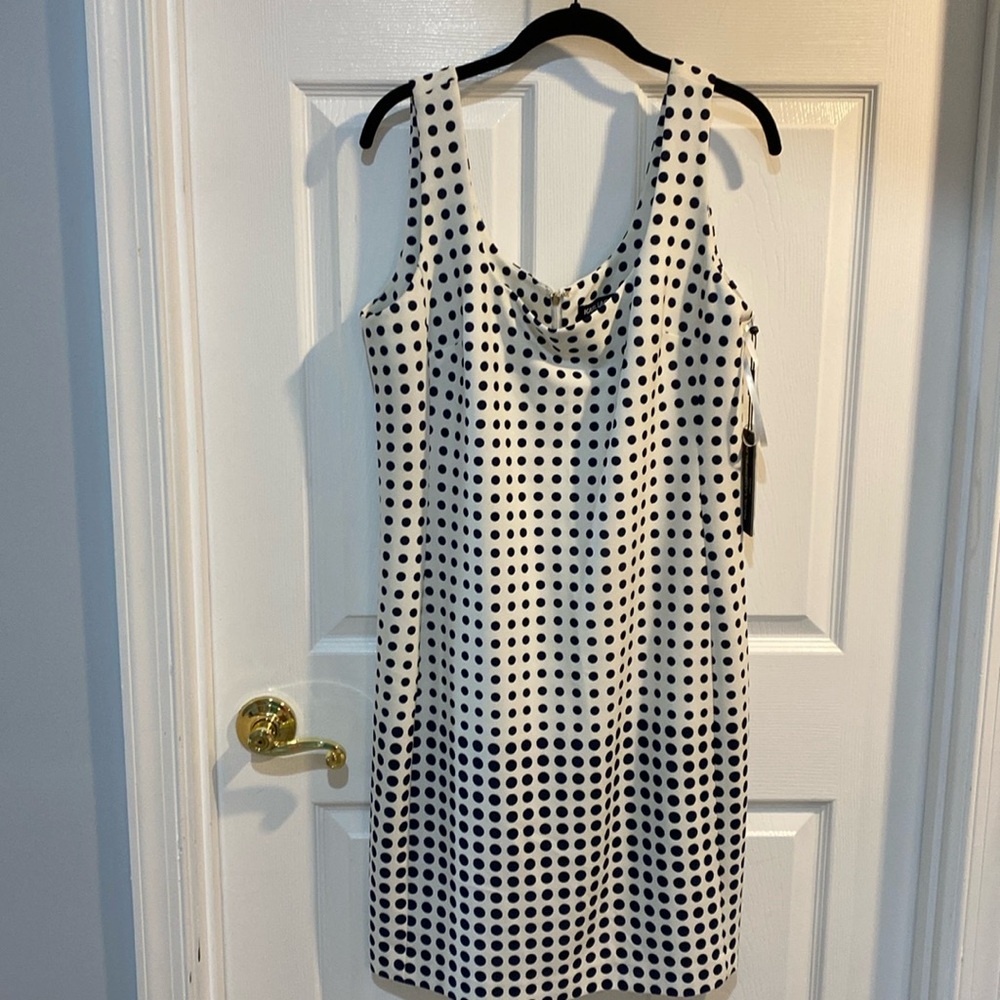 Karl Lagerfeld polka dot dress size 14